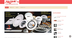 Desktop Screenshot of neoneonlighting.com